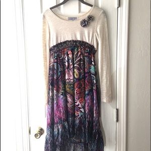 Cute and Comfy high low empire dress